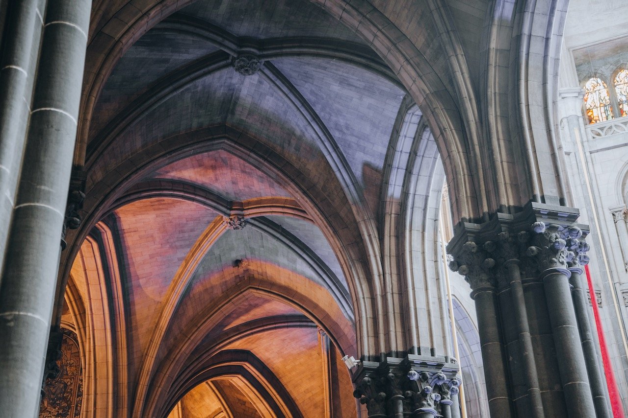   Notre-Dame-de-la-Treille Cathedral, Lille, France (ISO 800, 58 mm,  f /4.0, 1/8 s)  