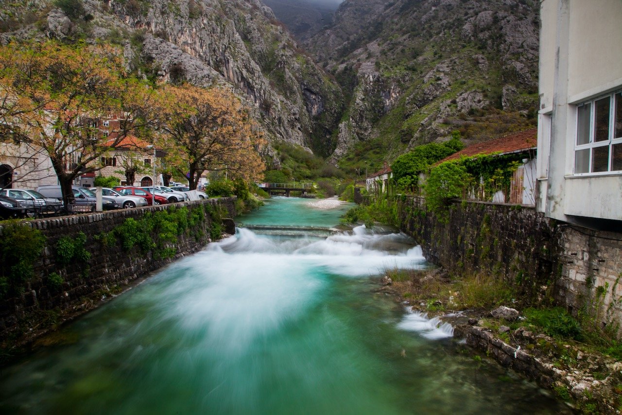   Kotor City Walls, Kotor, Montenegro (ISO 100, 24 mm,  f /22, 1.6 s)  