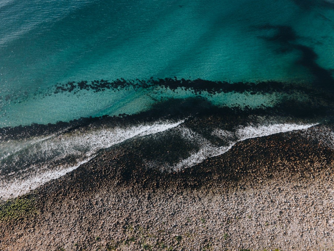   Unstad Beach, Lofoten, Norway (ISO 200, 4.5 mm,  f /2.8, 1/50 s)  