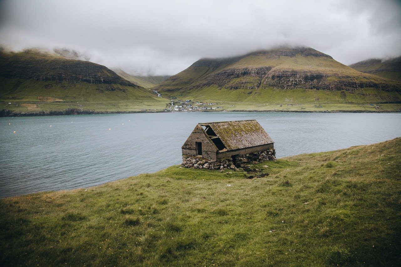   Bøur, Vágar, Faroe Islands (ISO 400, 24 mm,  f /4.5, 1/800 s)  