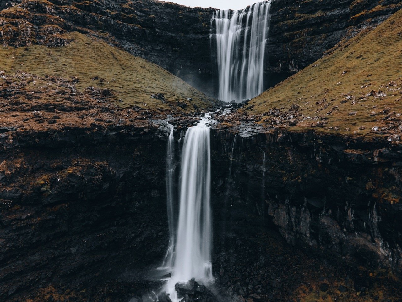   Fossá Waterfall, Streymoy, Faroe Islands (ISO 200, 4.5 mm,  f /2.8, 0.6 s)  