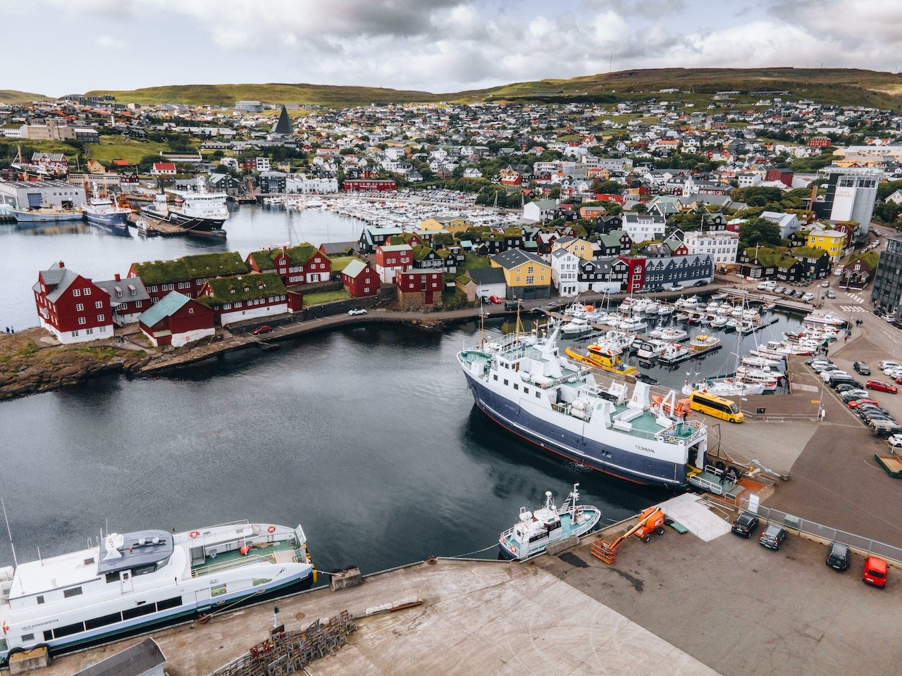  Tinganes Peninsula, Tórshavn, Faroe Islands (ISO 200, 4.5 mm,  f /2.8, 1/50 s)  