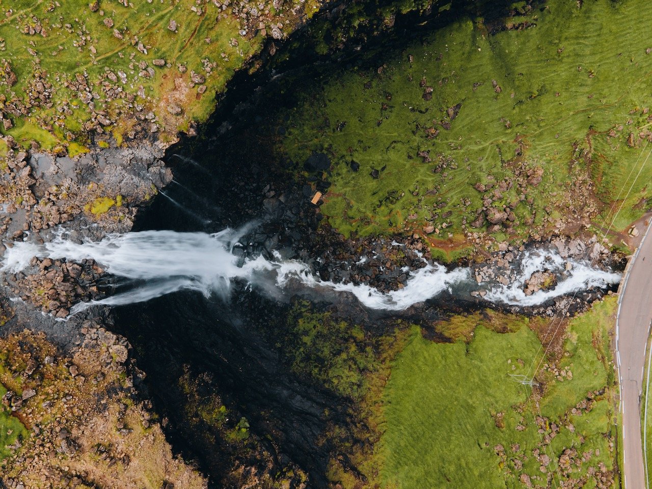 Fossá Waterfall, Streymoy, Faroe Islands (ISO 100, 4.5 mm, f /2.8, 1/6 s)