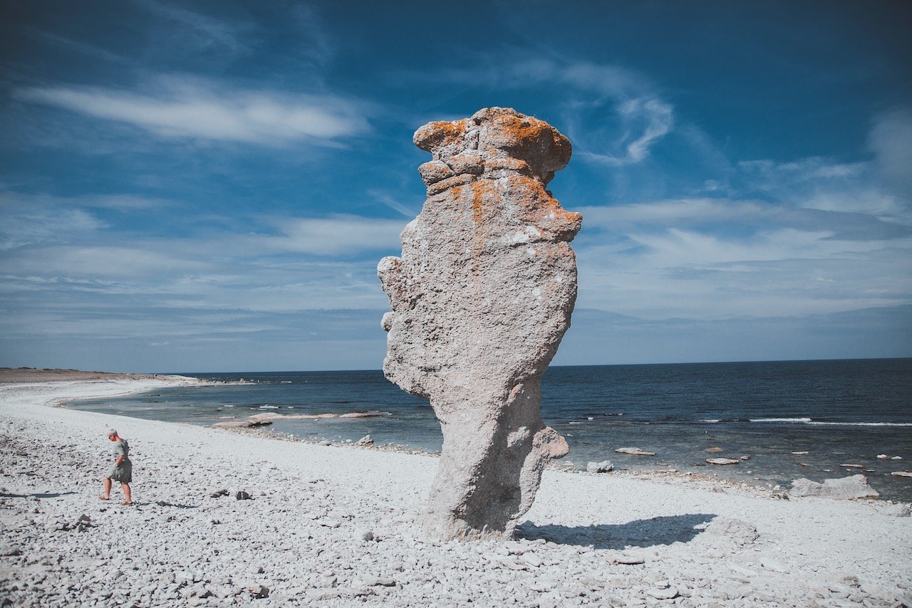   Langhammarsgubben, Fårö, Gotland   (ISO 400, 32 mm,  f/ 4, 1/8000 s)  