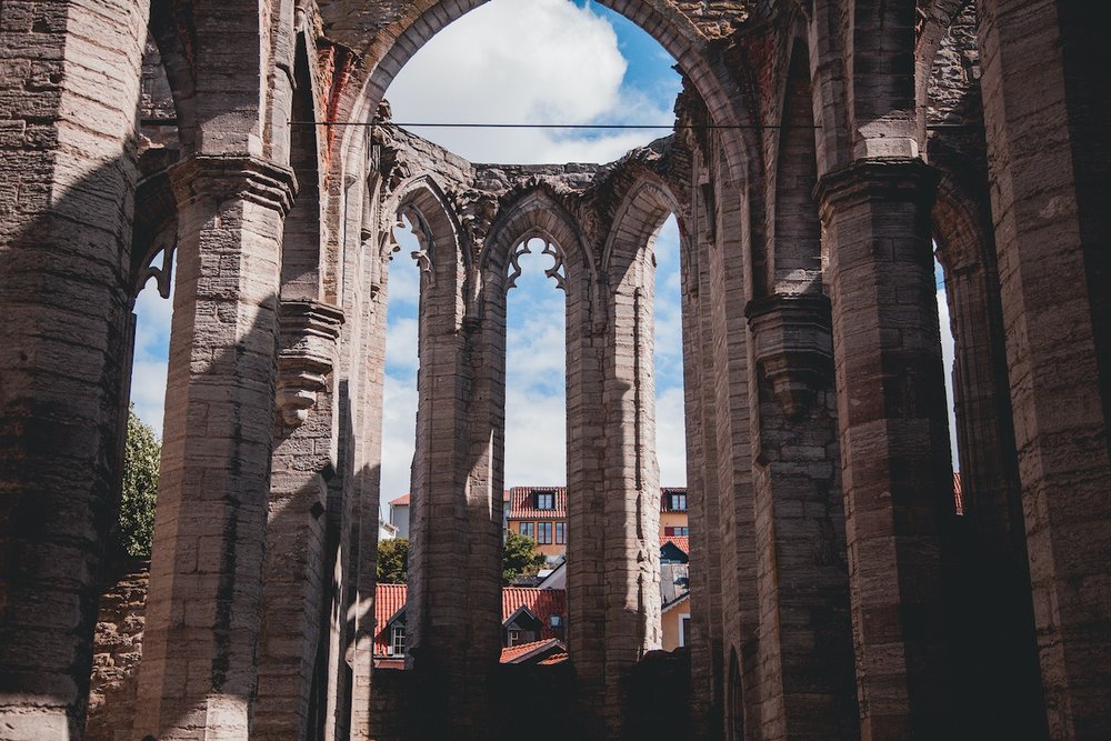   St. Karin Ruin, Visby, Sweden (ISO 400, 45 mm,  f/ 4, 1/3200 s)  