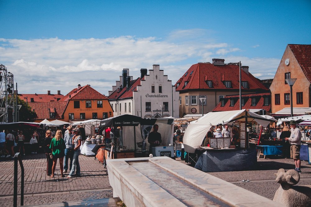   Stora Torget, Visby, Sweden (ISO 400, 45 mm,  f/ 4, 1/5000 s)  