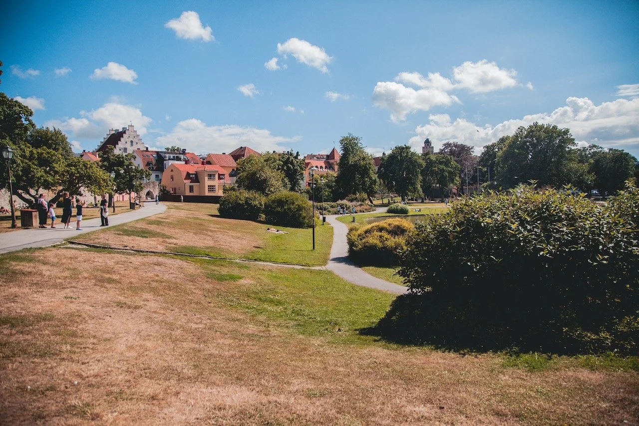 Visby Square A Closer Look at the Hanseatic Town of Visby in Gotland, Sweden ...