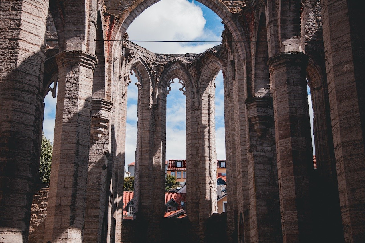   St. Karin Ruin, Visby, Sweden   (ISO 400, 45 mm,  f /4, 1/3200 s)  