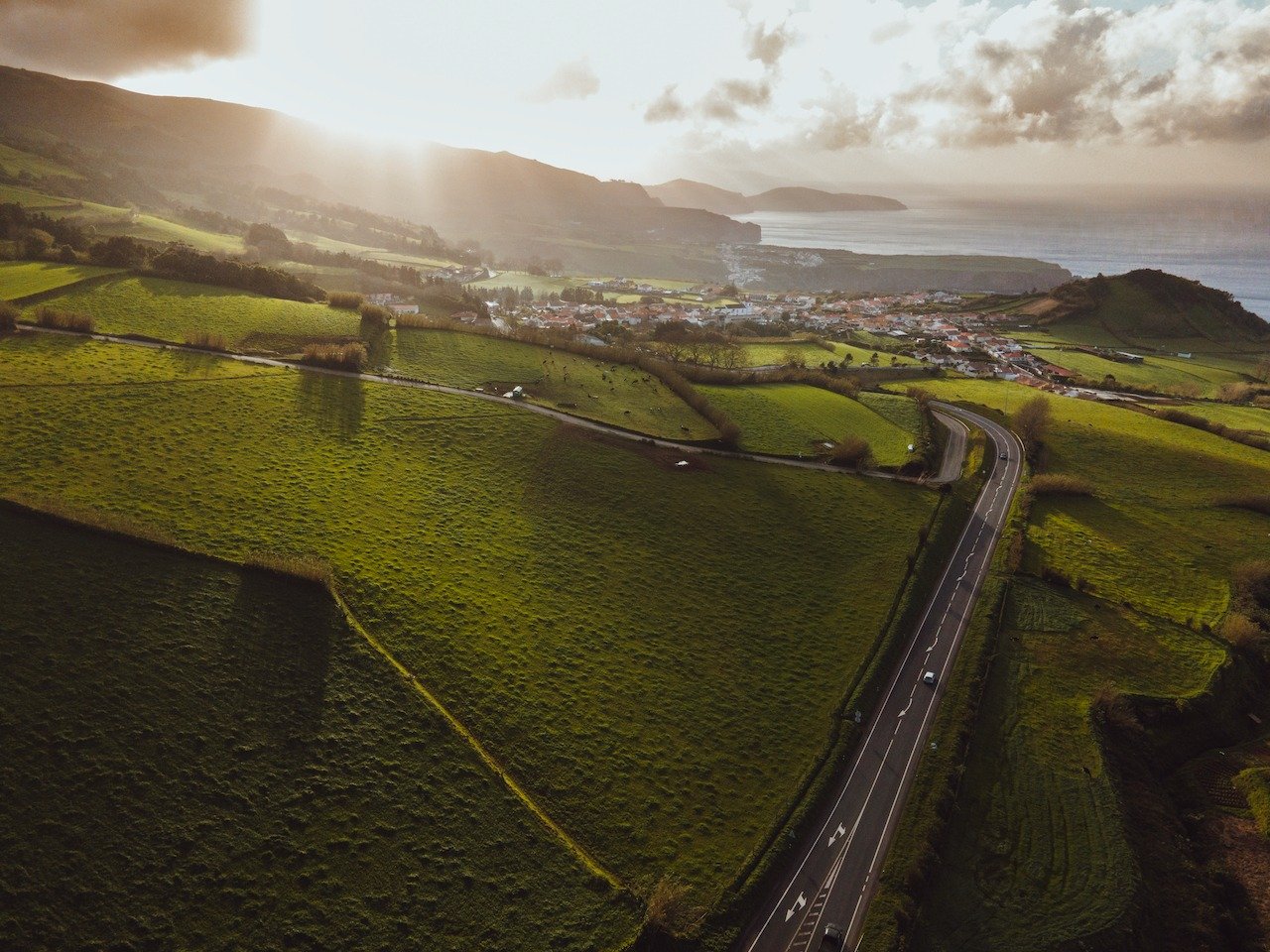 📍S&atilde;o Miguel, The Azores, Portugal

The Azores islands are one of two autonomous regions of Portugal (the other being Madeira), located roughly 1000 miles from mainland Portugal. It is a 9-island archipelago that are split into three groups: E