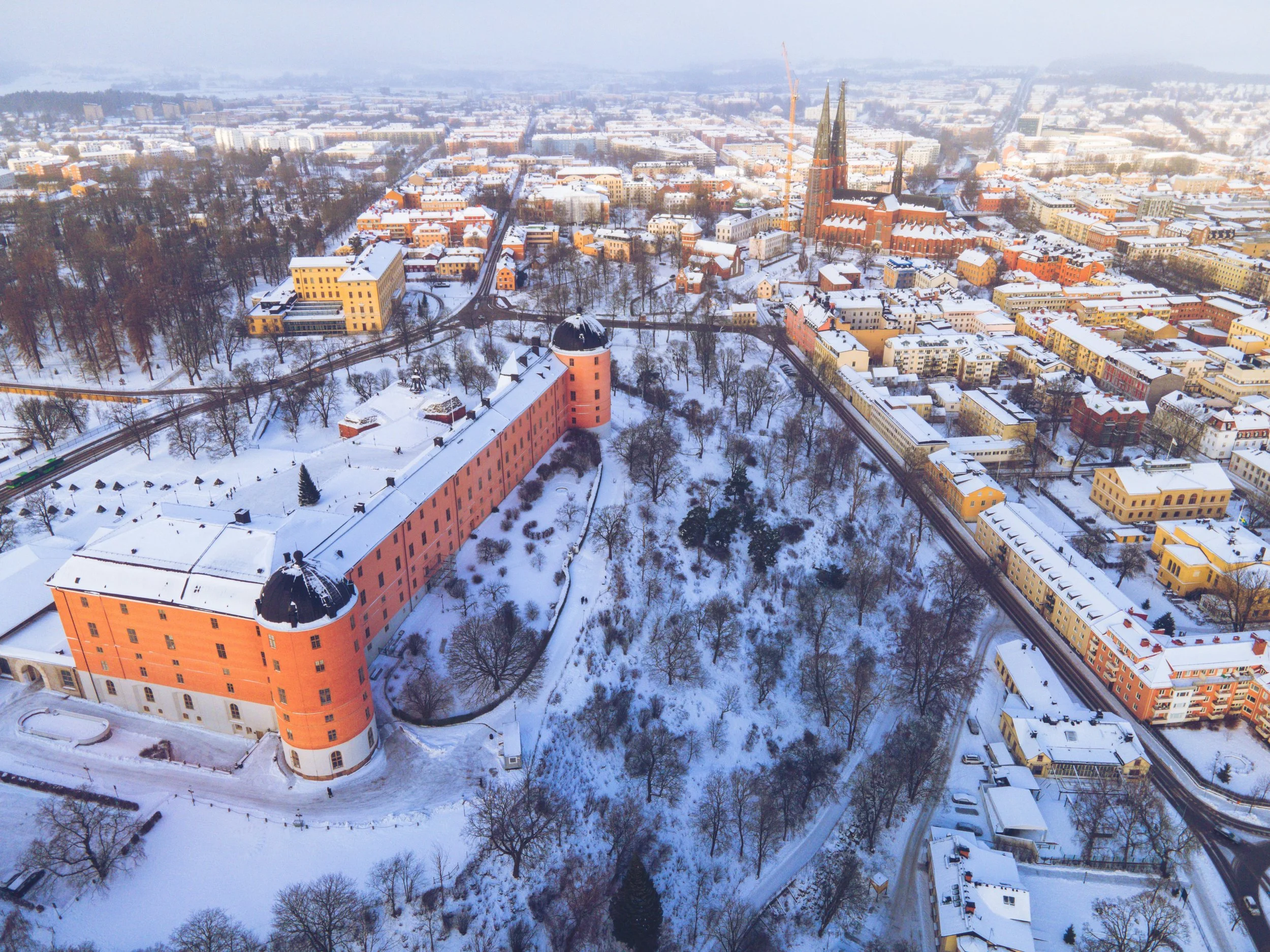 Uppsala Castle in Uppsala, Sweden
