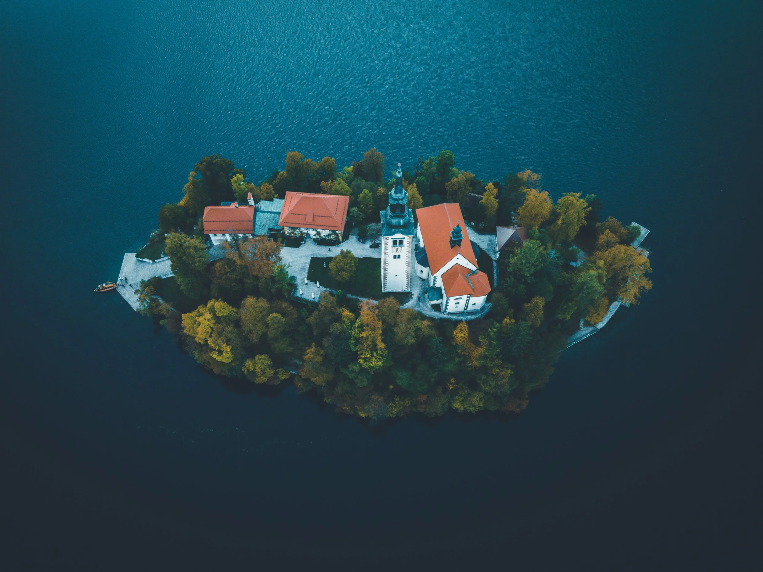 Church of the Assumption in Bled, Slovenia