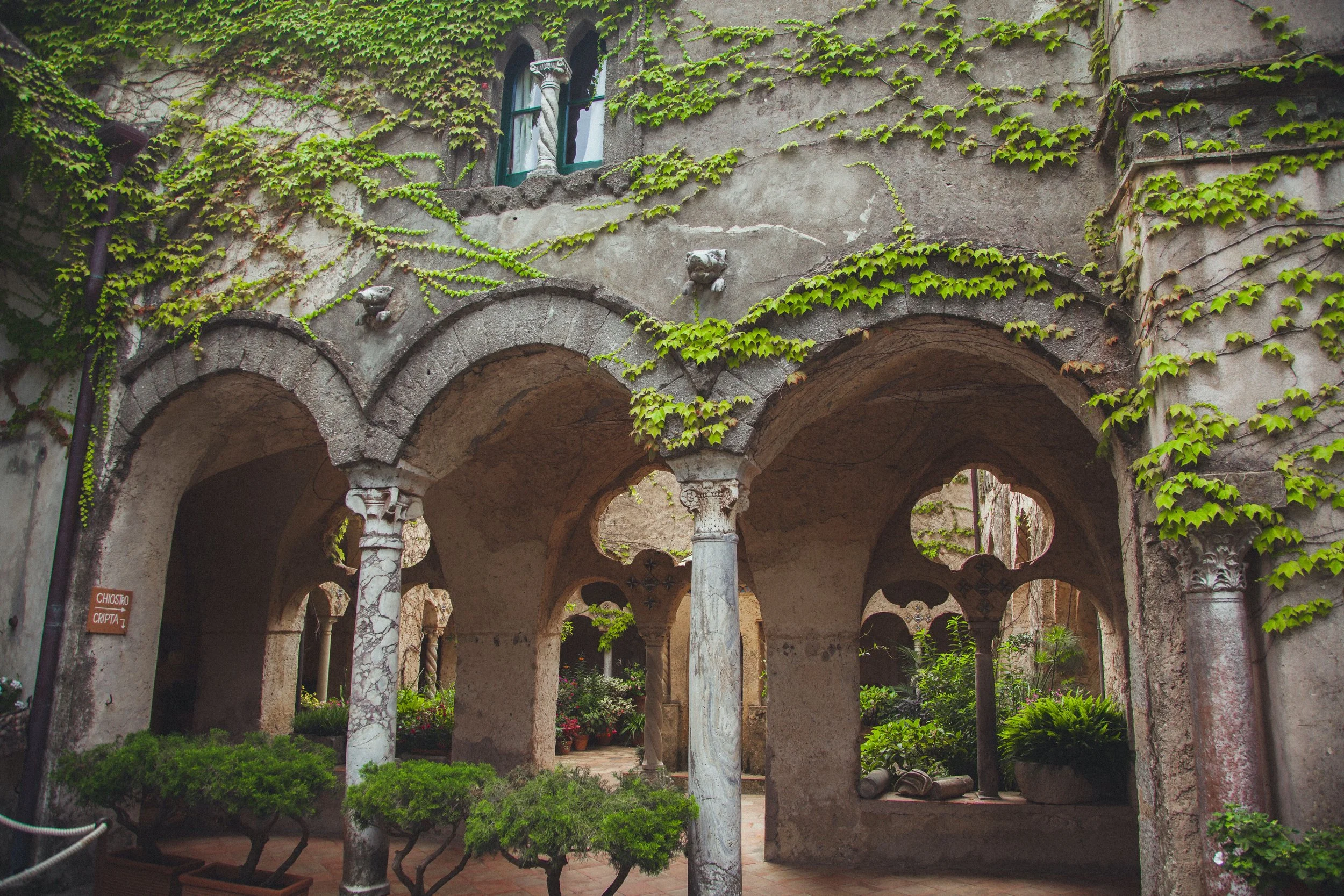 Villa Cimbrone Gardens in Ravello, Italy