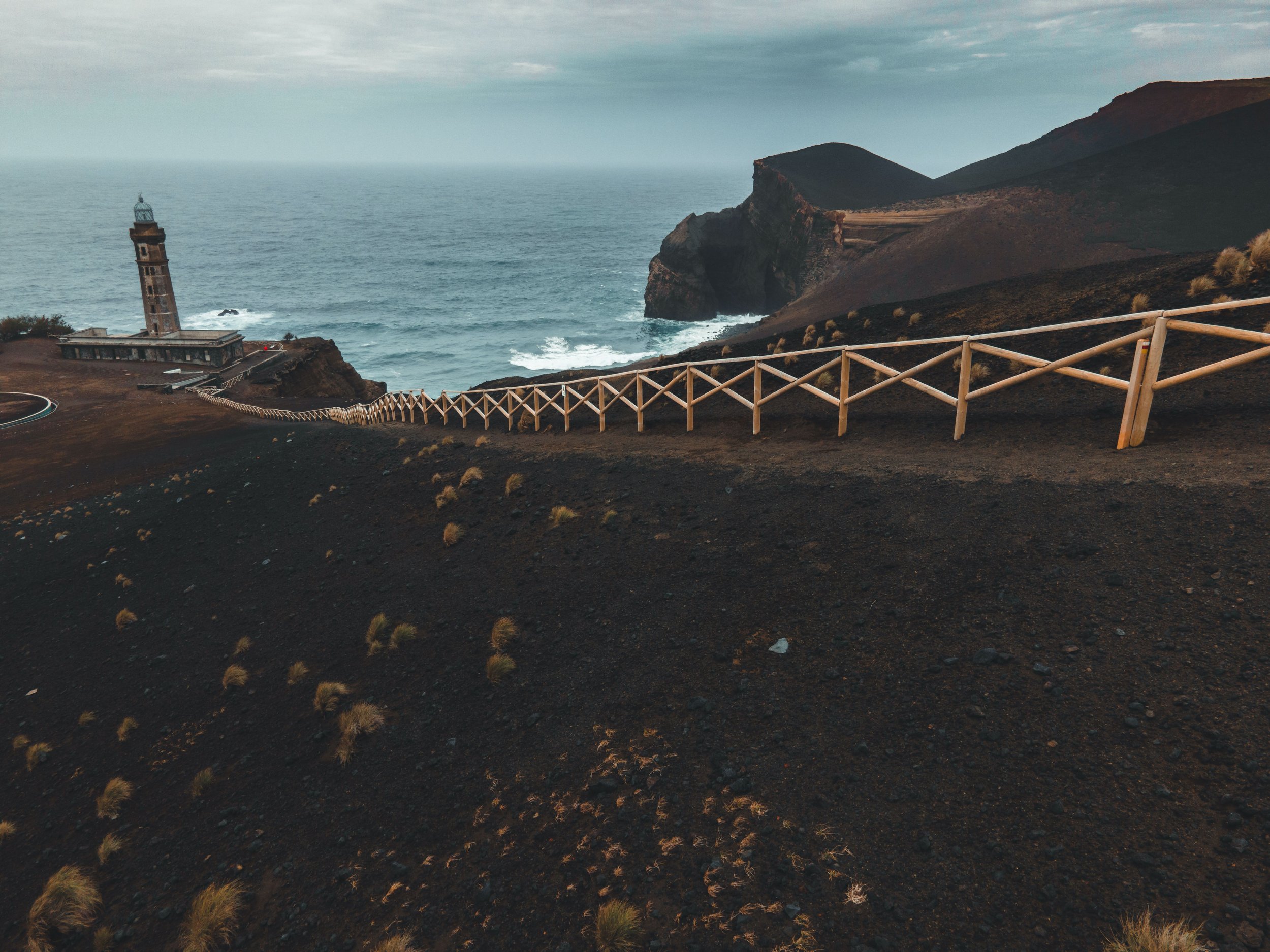 Capelinhos on Faial Island, the Azores