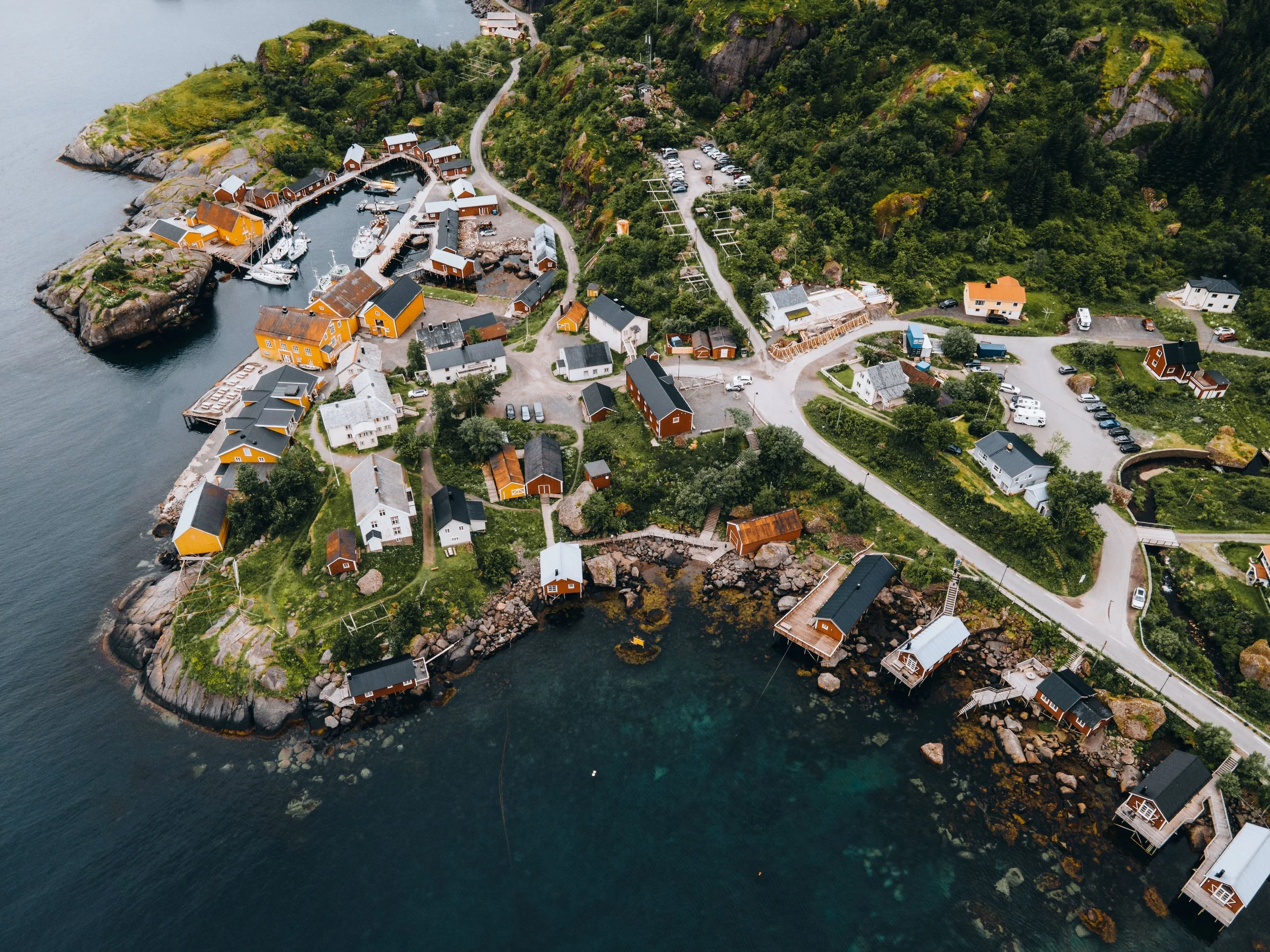 Nusfjord in Lofoten, Norway