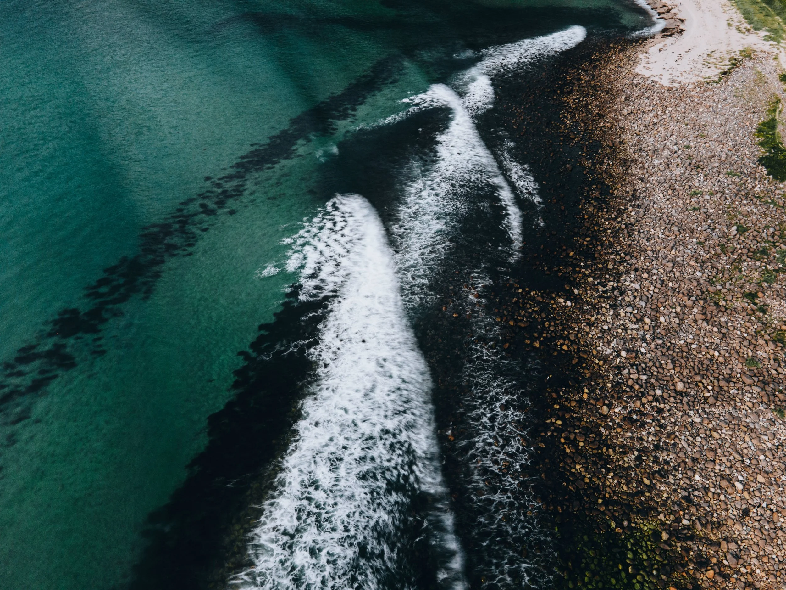 Unstad Beach in Lofoten, Norway