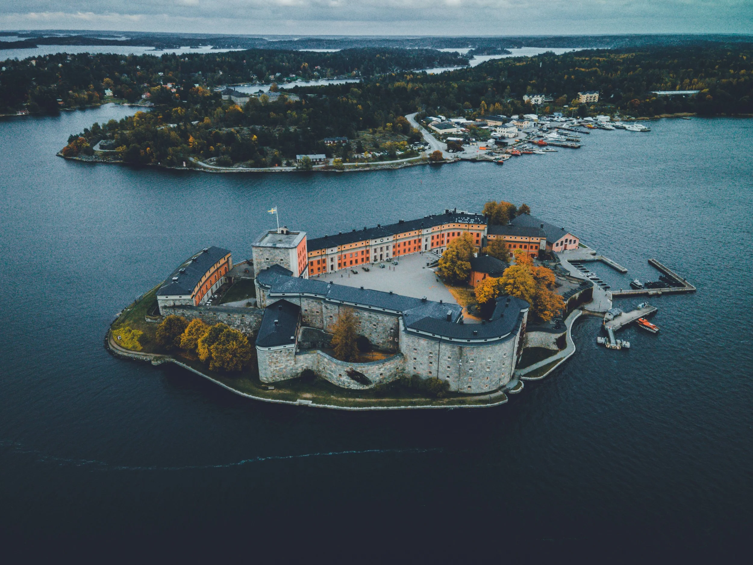 Vaxholm Fortress in Vaxholm, Sweden