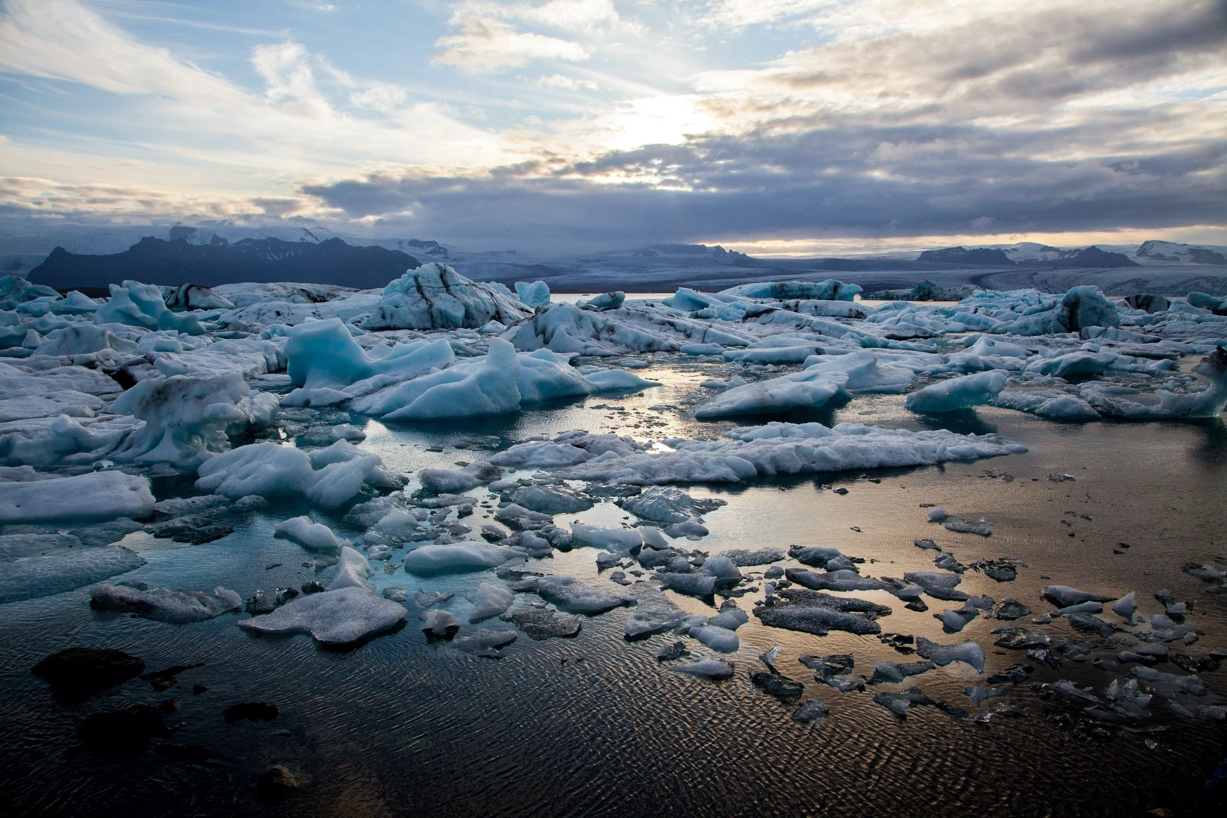 Jökulsárlón Glacier Lagoon in Iceland