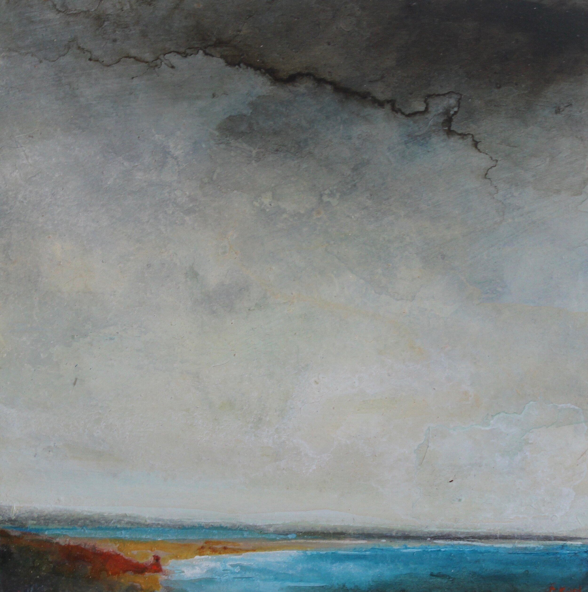 Looking down from windy gates