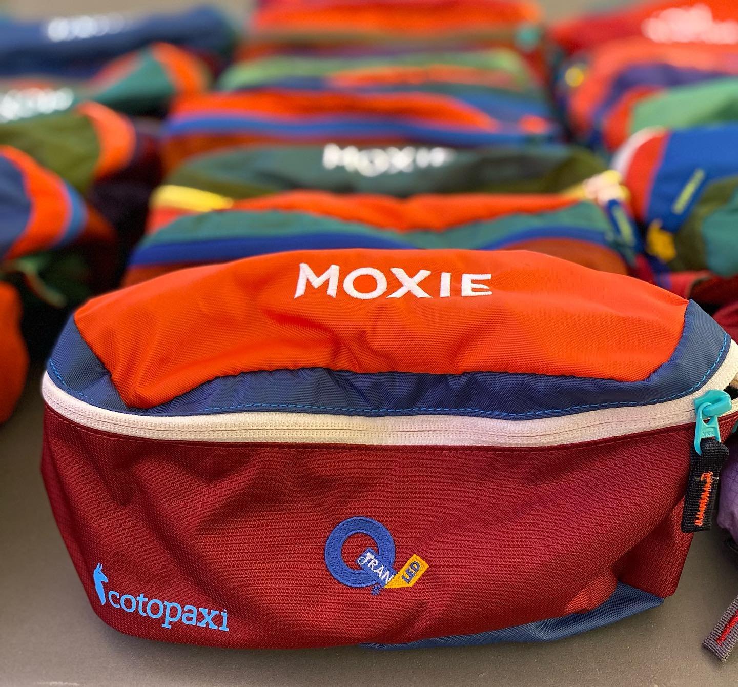 To say we&rsquo;re looking forward to handing out these fannypacks from @cotopaxi is an understatement.  Supplies limited, don&rsquo;t be left wishing you had come by sooner 😉 @qtraninc making dreams into reality
#leducation
