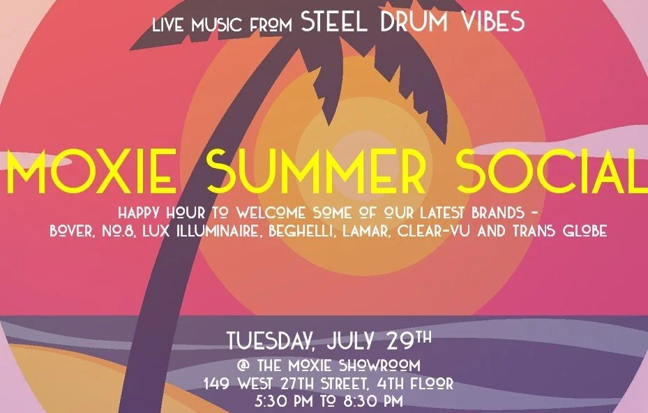 Learn a little more about story behind the brands joining us for our #MoxieSummerSocial. We look forward to hosting YOU as you get to know @boverbarcelona @leds_c4 @no8lighting @luxilluminaire @beghelliusa lamar_led @clearvu_lighting @transglobelight