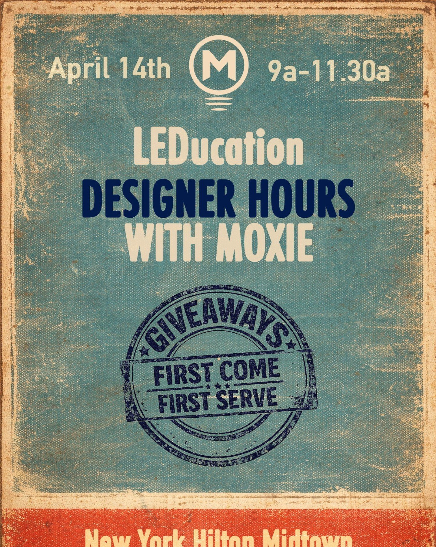@dlf_ny heard your feedback and the #LEDucation2026 show floor debuts Tues, 4/14 with designer only hours from 9-11:30am. Eligible attendees for Designer Hours include lighting designers, architects, interior designers, landscape architects, and engi