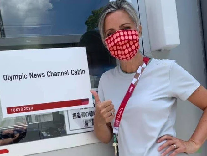 Gin, oatcakes, mask - Rhona McLeod on the practicalities of covering the Olympics