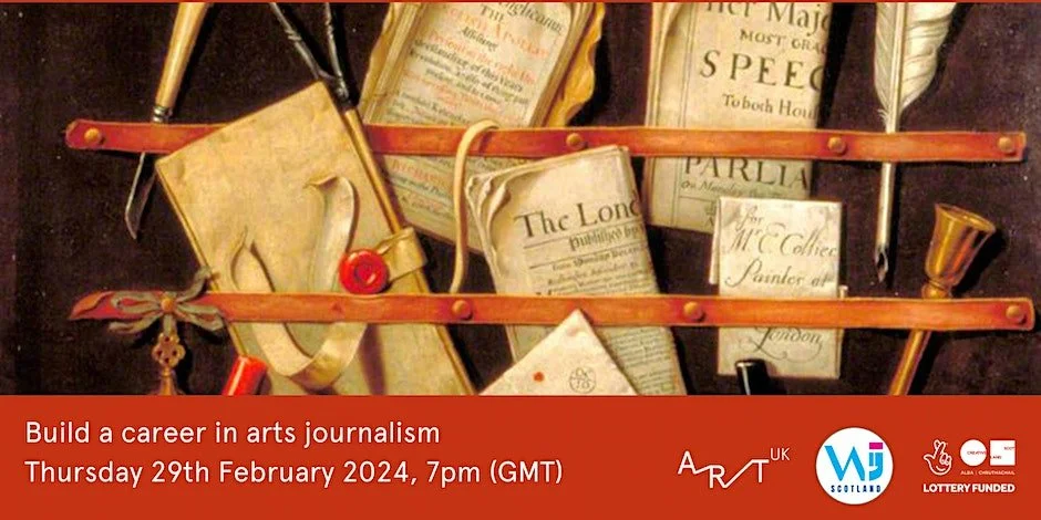 Build a career in arts journalism