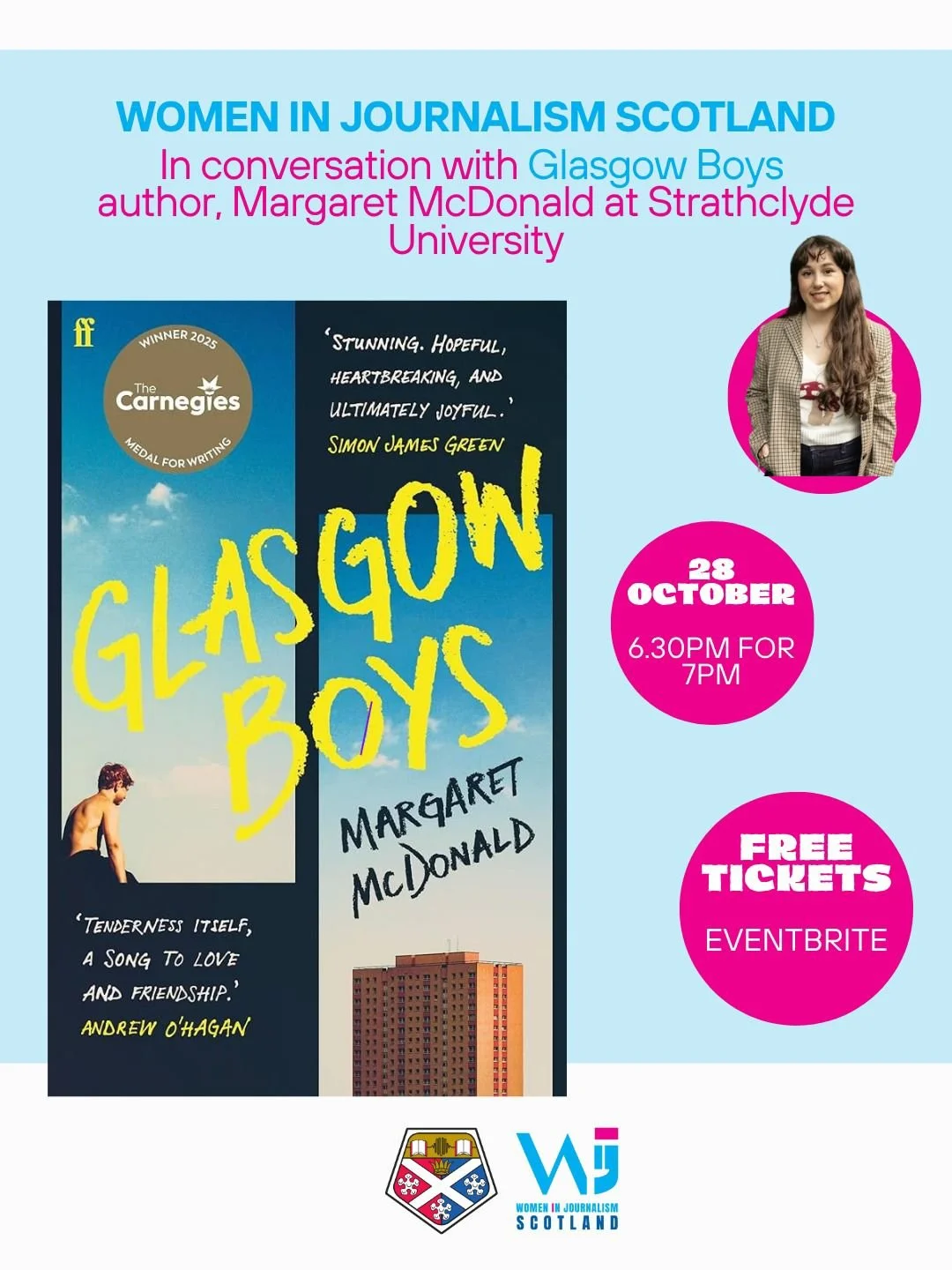 WIJ Scotland x Strathclyde Uni: In Conversation with Margaret McDonald