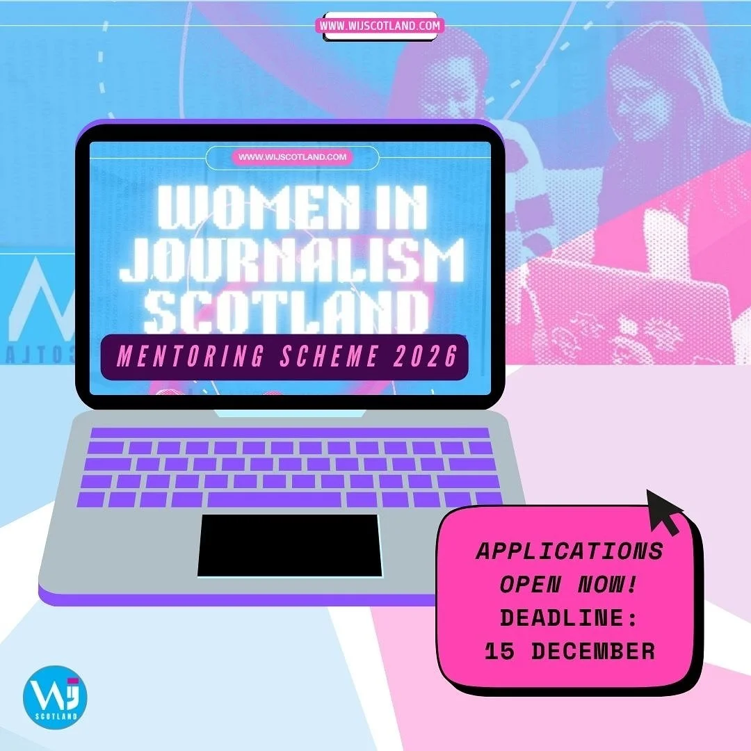 WiJ Scotland launches 2026 mentoring scheme - find out how to apply