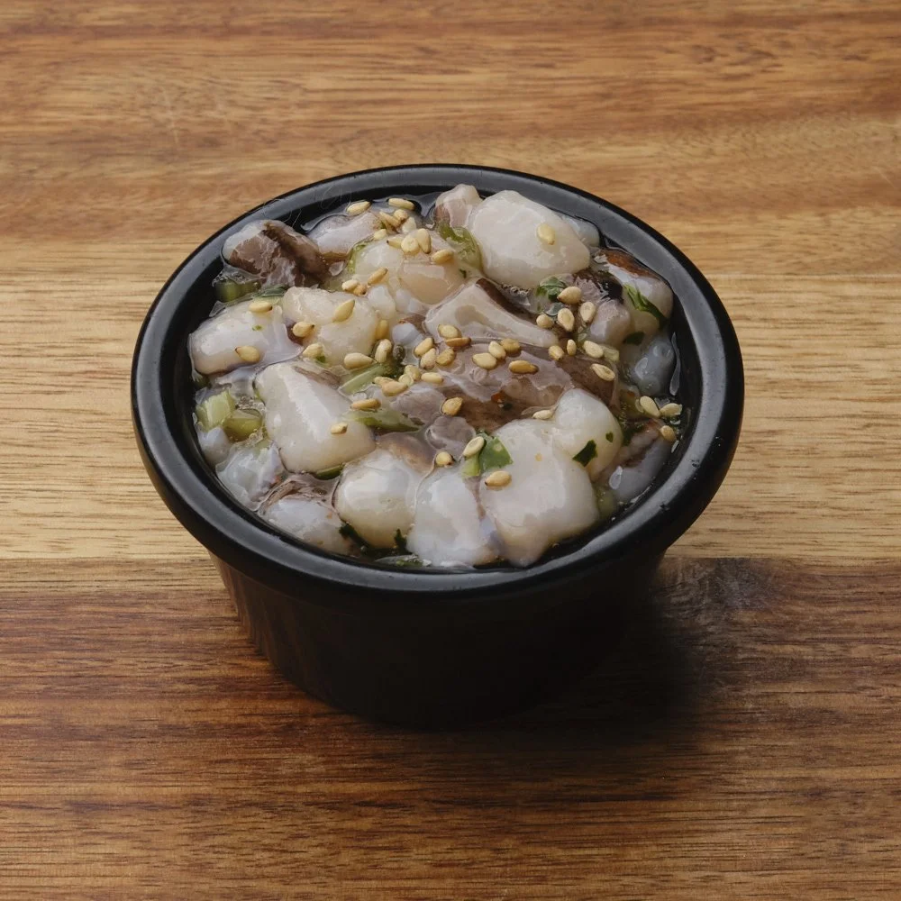 Raw Wasabi Octopus $9