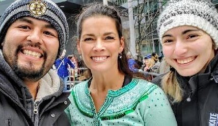 Nancy Kerrigan at the rink!