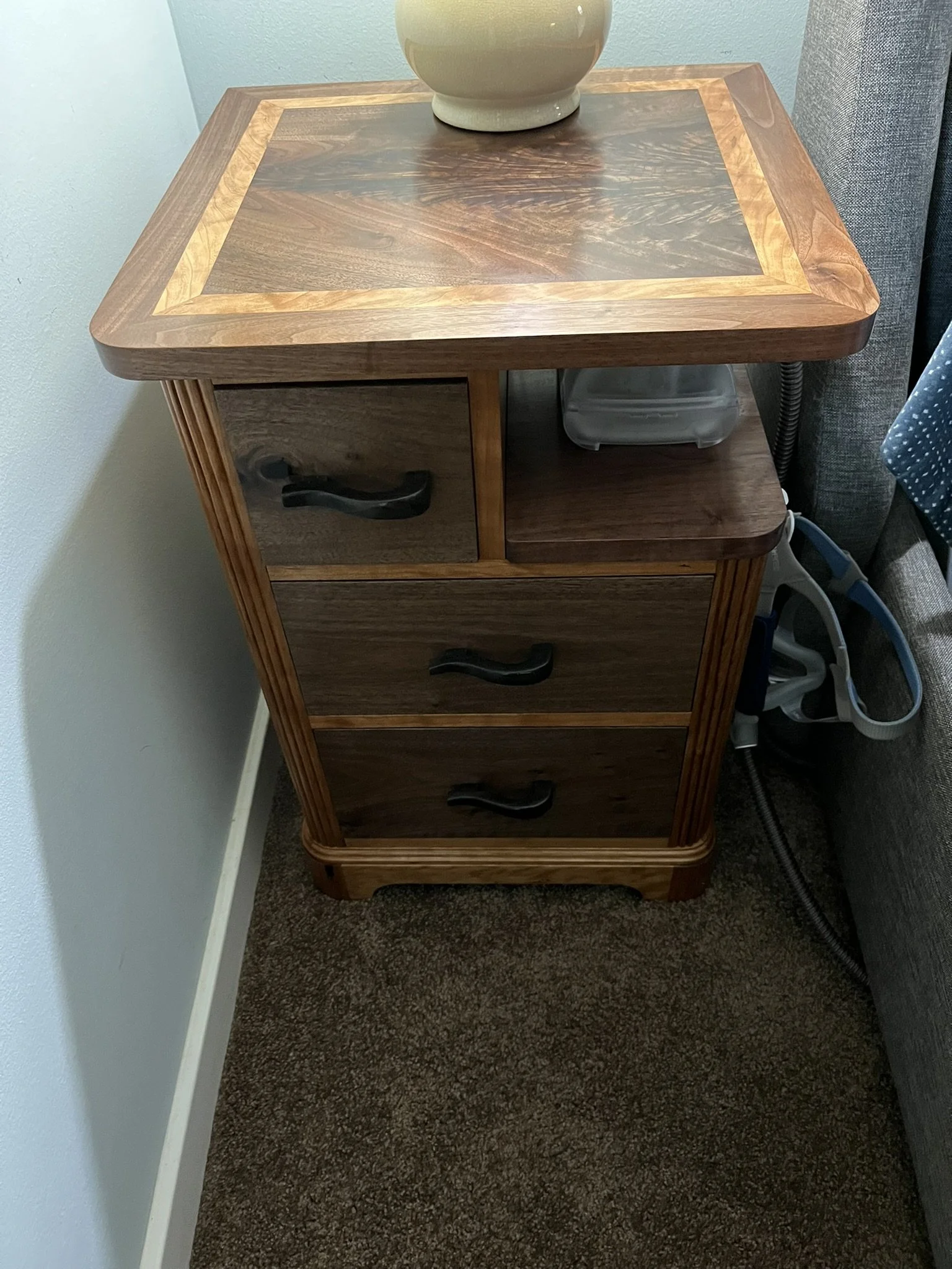 left side
