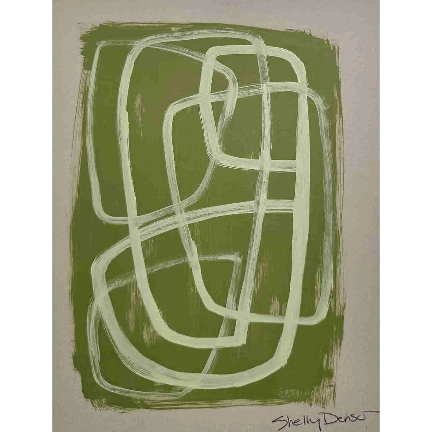 "Quiet Forms No. 12" 9 x 12