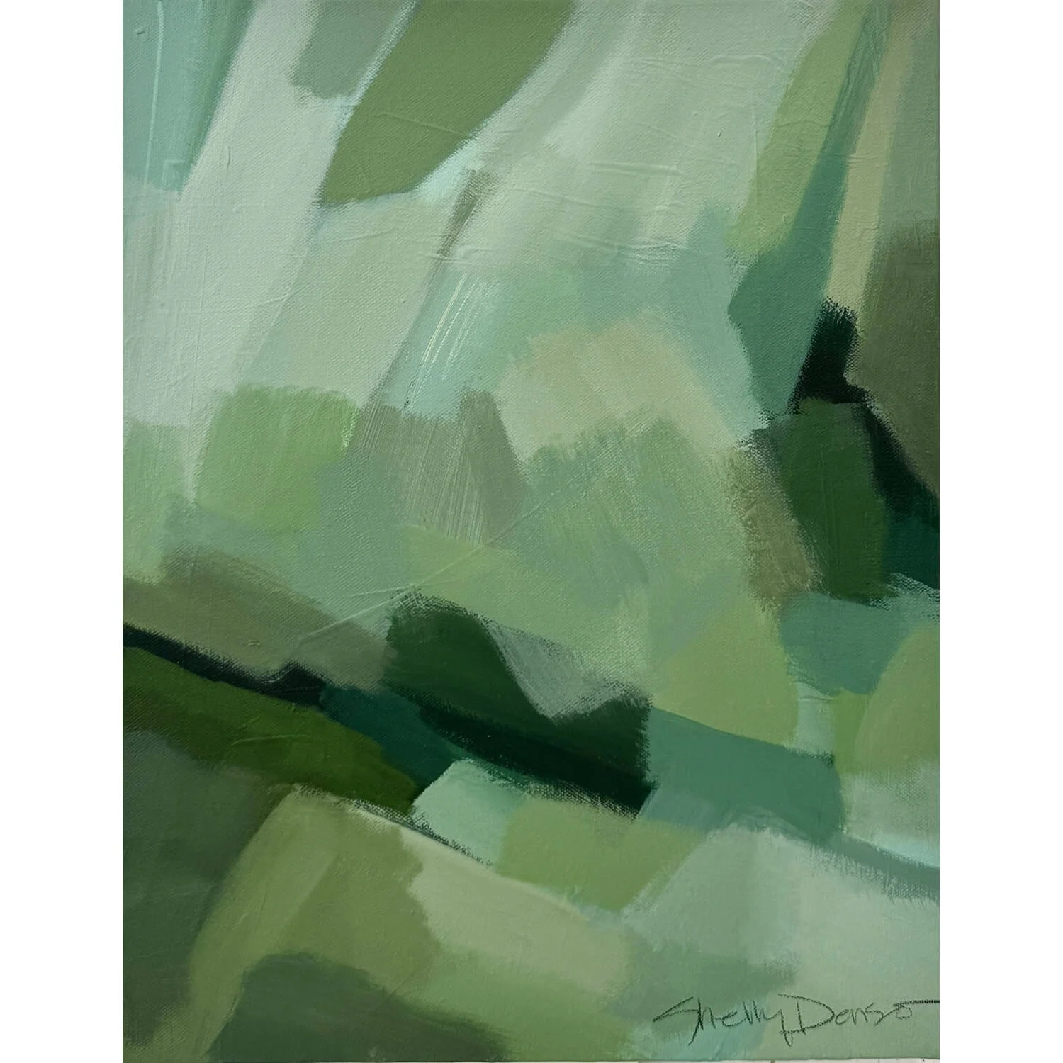 "Silent Echoes" 14 x 18