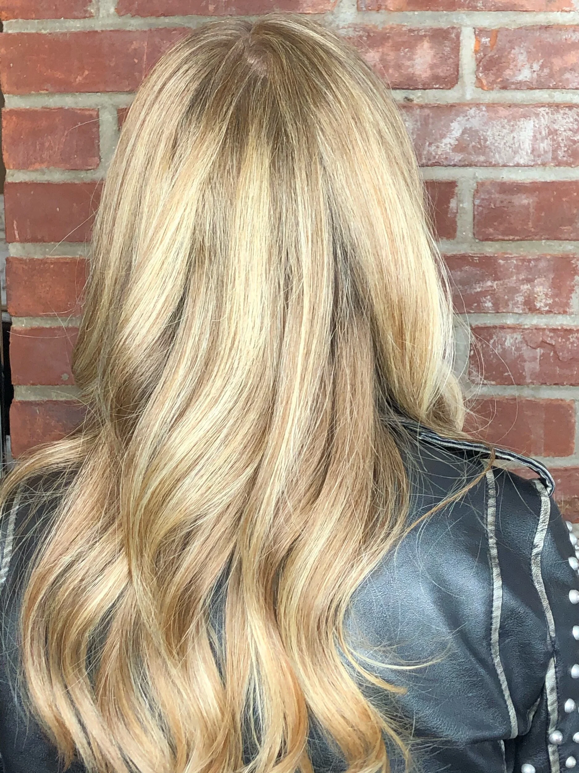 Partial foil, balayage, cut and style