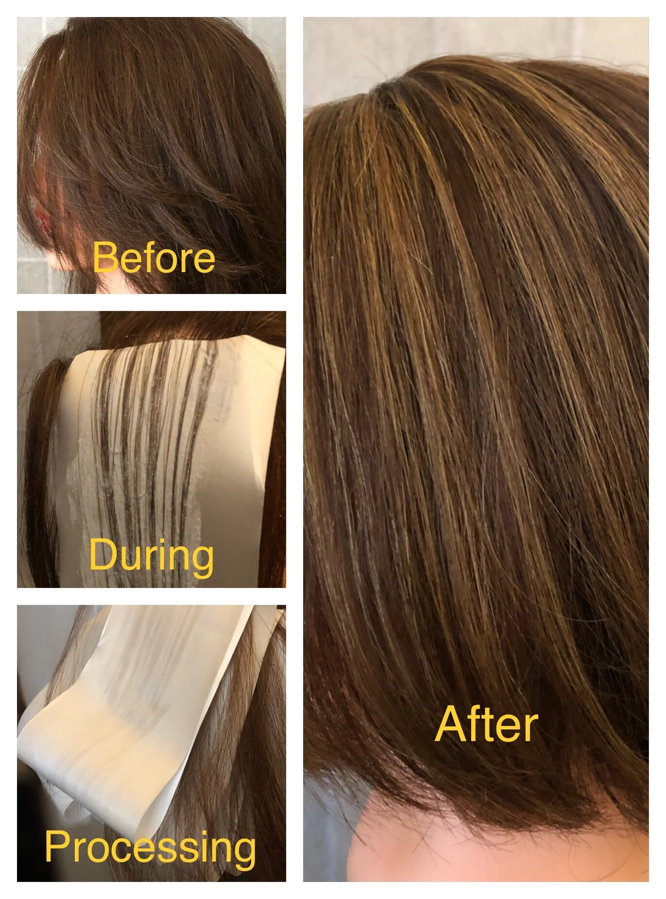 Partial Foil, cut and Style