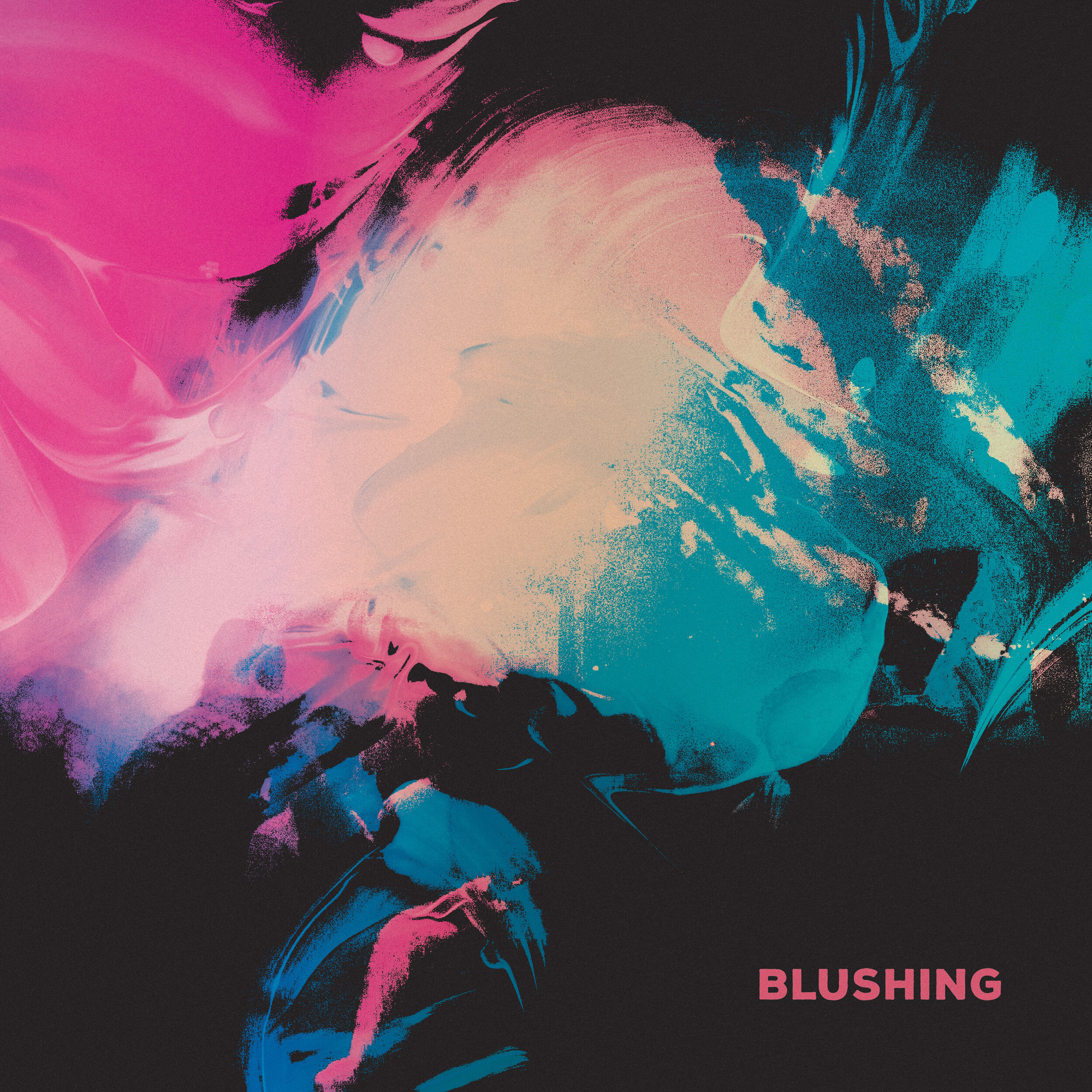 Blushing - Self-Titled, Front Cover