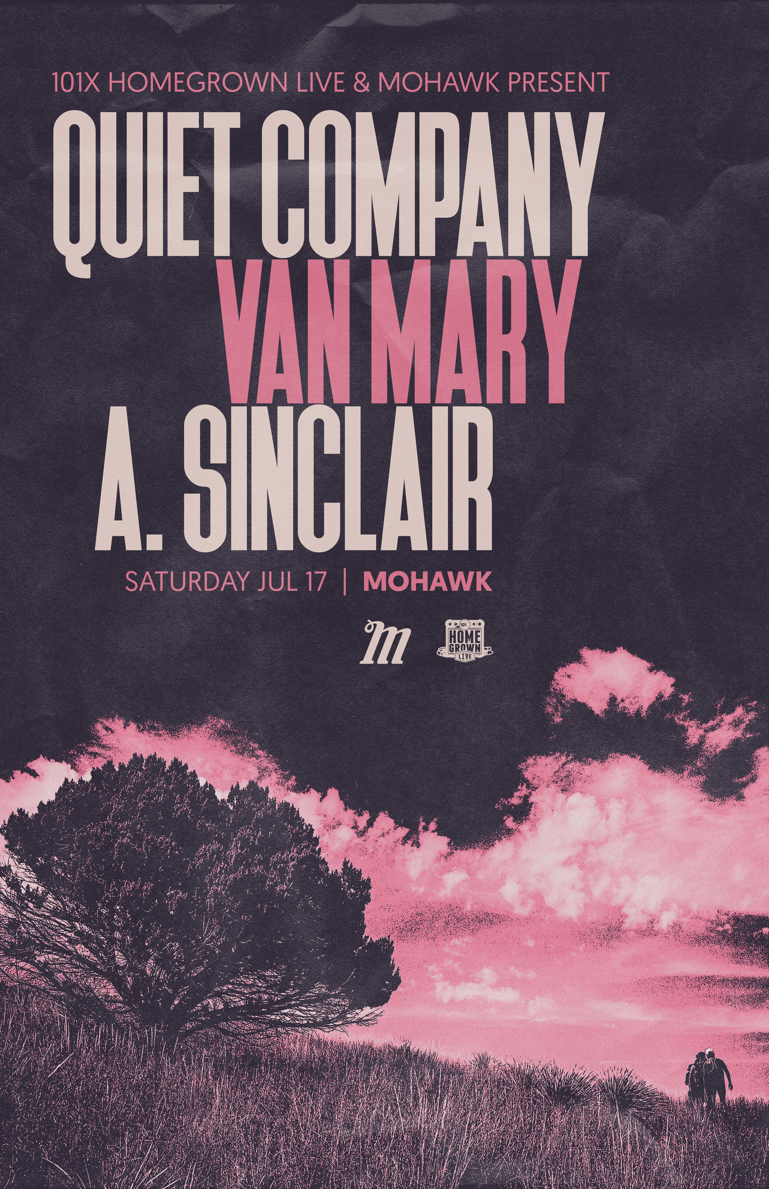 Quiet Company, Van Mary, A. Sinclair