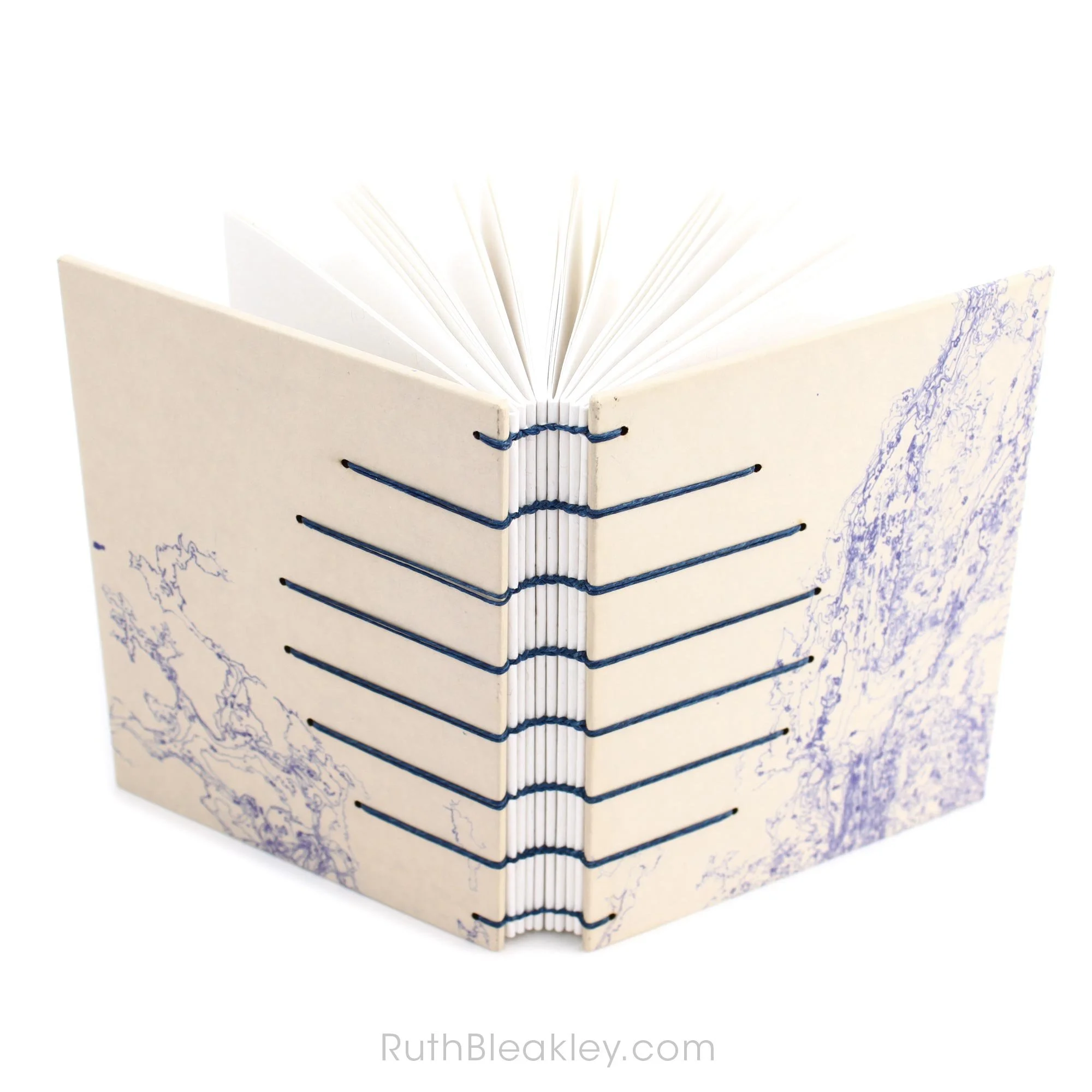 Blue Bathymetric Circle Journal 2