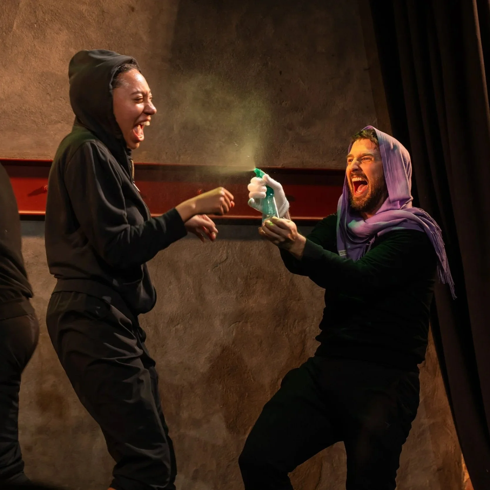 Recent Cutbacks company members performing live on stage