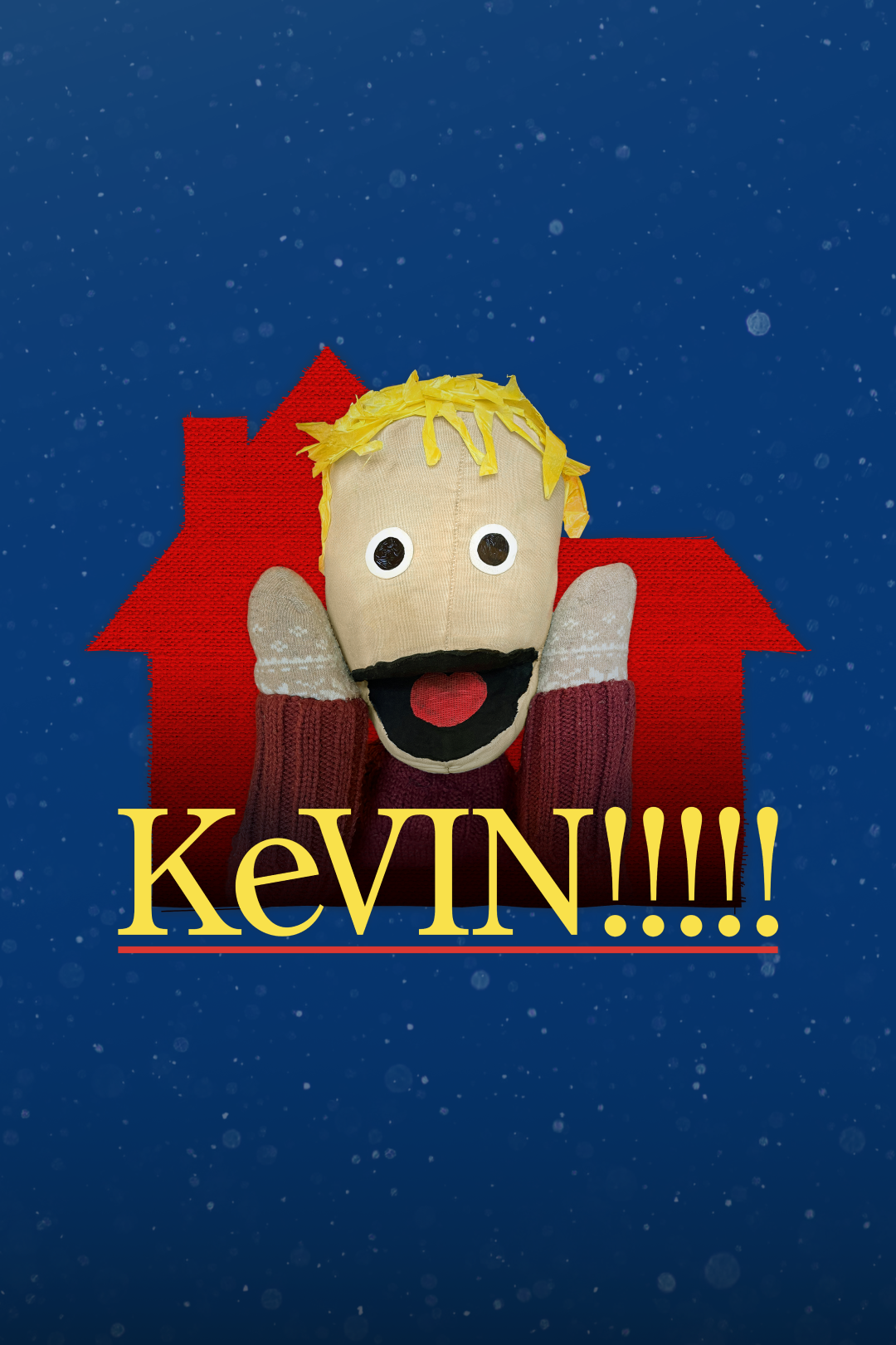 KEVIN!!!!! key art, Recent Cutbacks' holiday movie parody