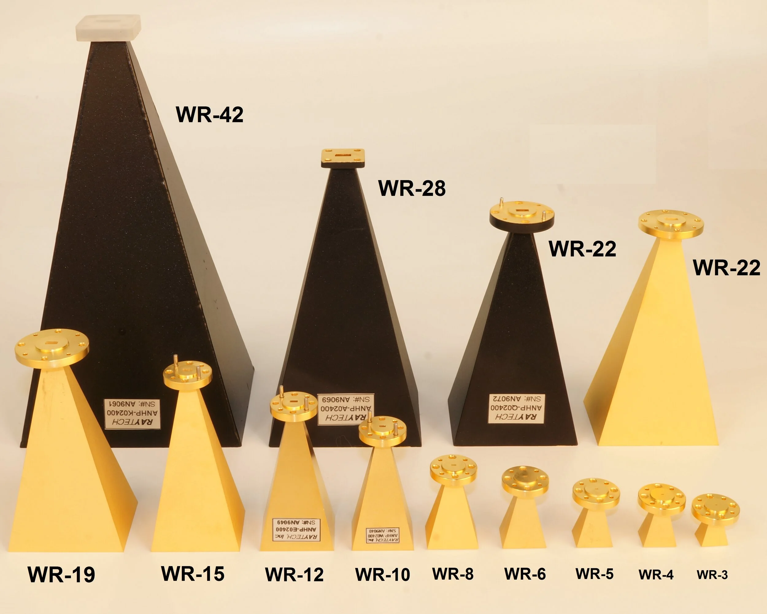 Raytech, 24 dB Pyramidal Gain Horn Antennas