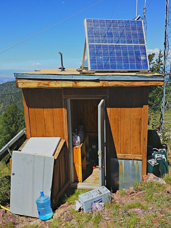 Old Angel Fire Repeater Site