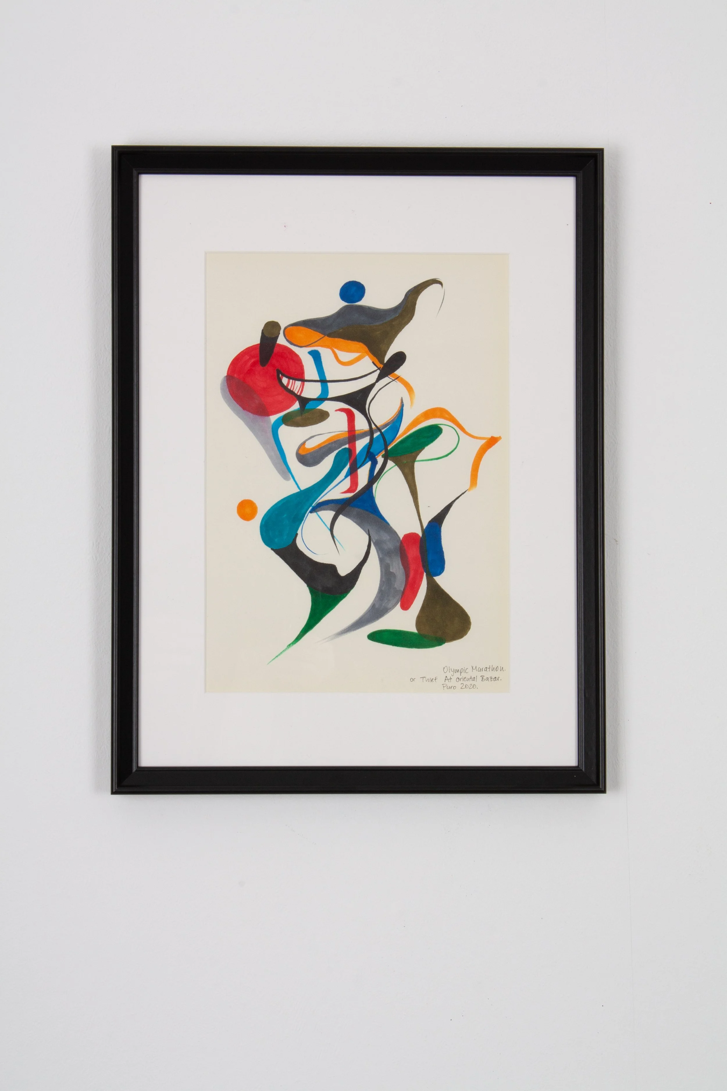 "Thief at persian bazar"