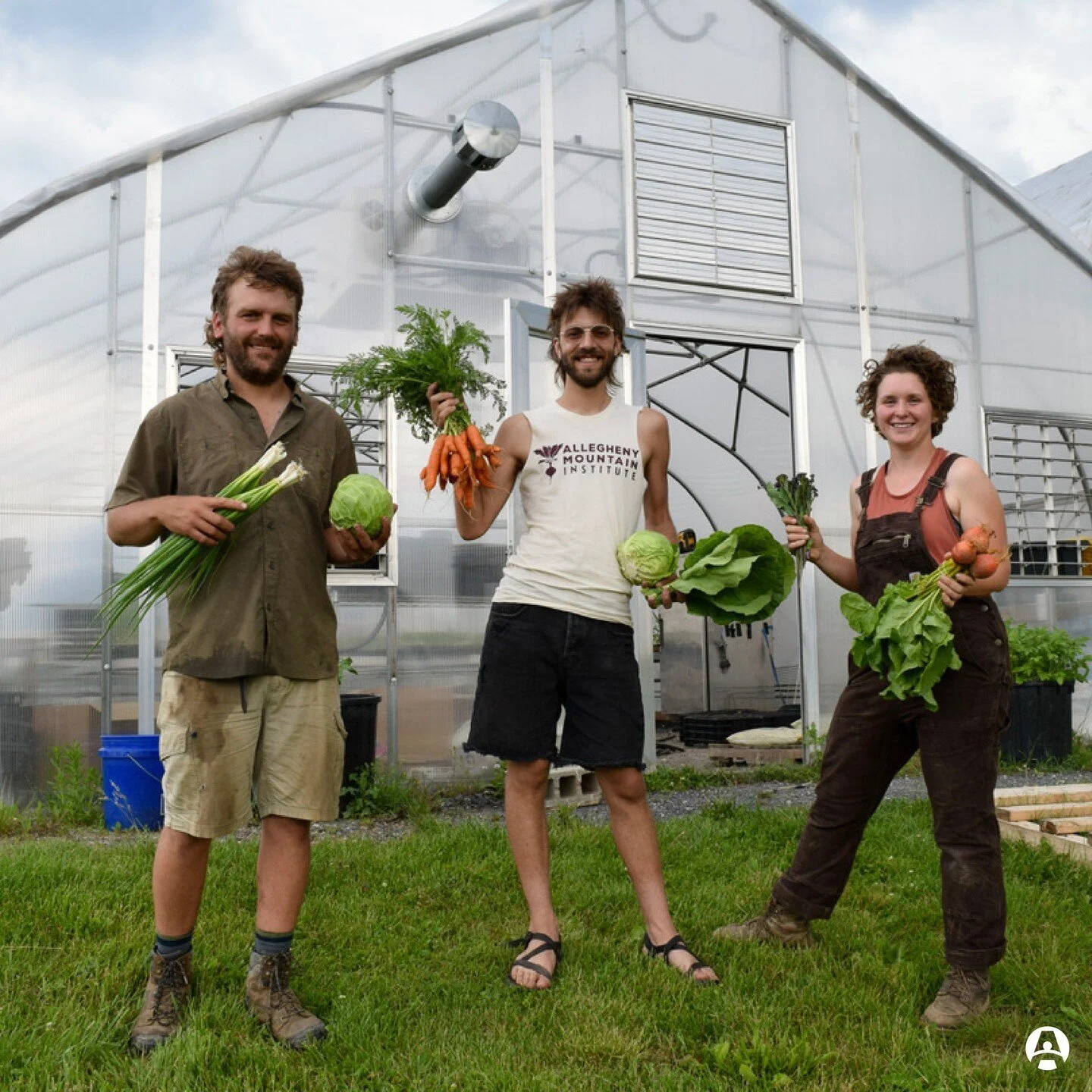 Happy #FarmworkerAppreciationDay! The Allegheny Mountain Institute Farm at Augusta Health recently hit the milestone of 100,000 pounds of nurtient-dense vegetables harvested. We are so thankful to have the AMI team and appreciate all they do to provi