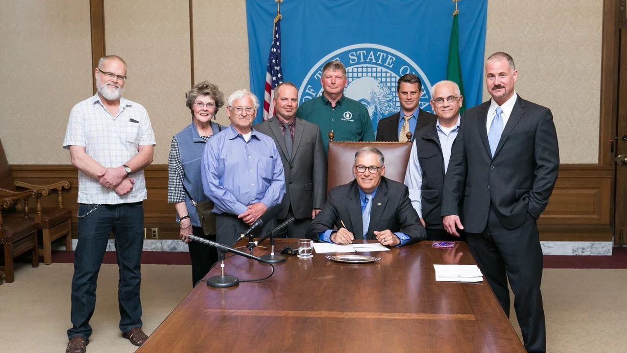 Governor Inslee Signs Bill forming BORPLES as a separate State Agency