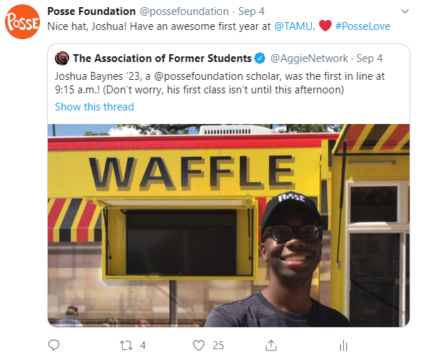   → @possefoundation on Twitter  