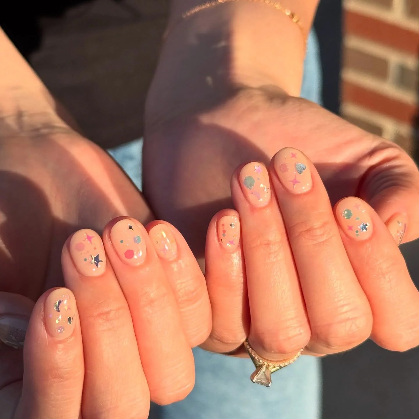 Natural nail design💎💎
#gelxnails #fairfaxnails#dmvnails #marblenails #cateyenail #summernail #eyelashes