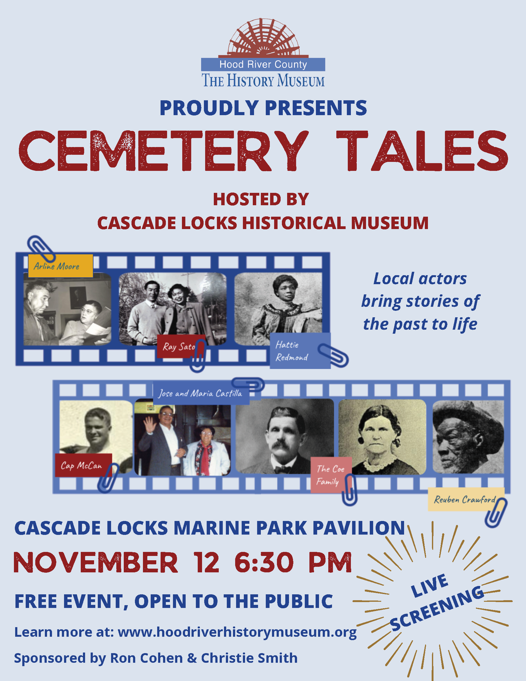 Live Screening- Cemetery Tales