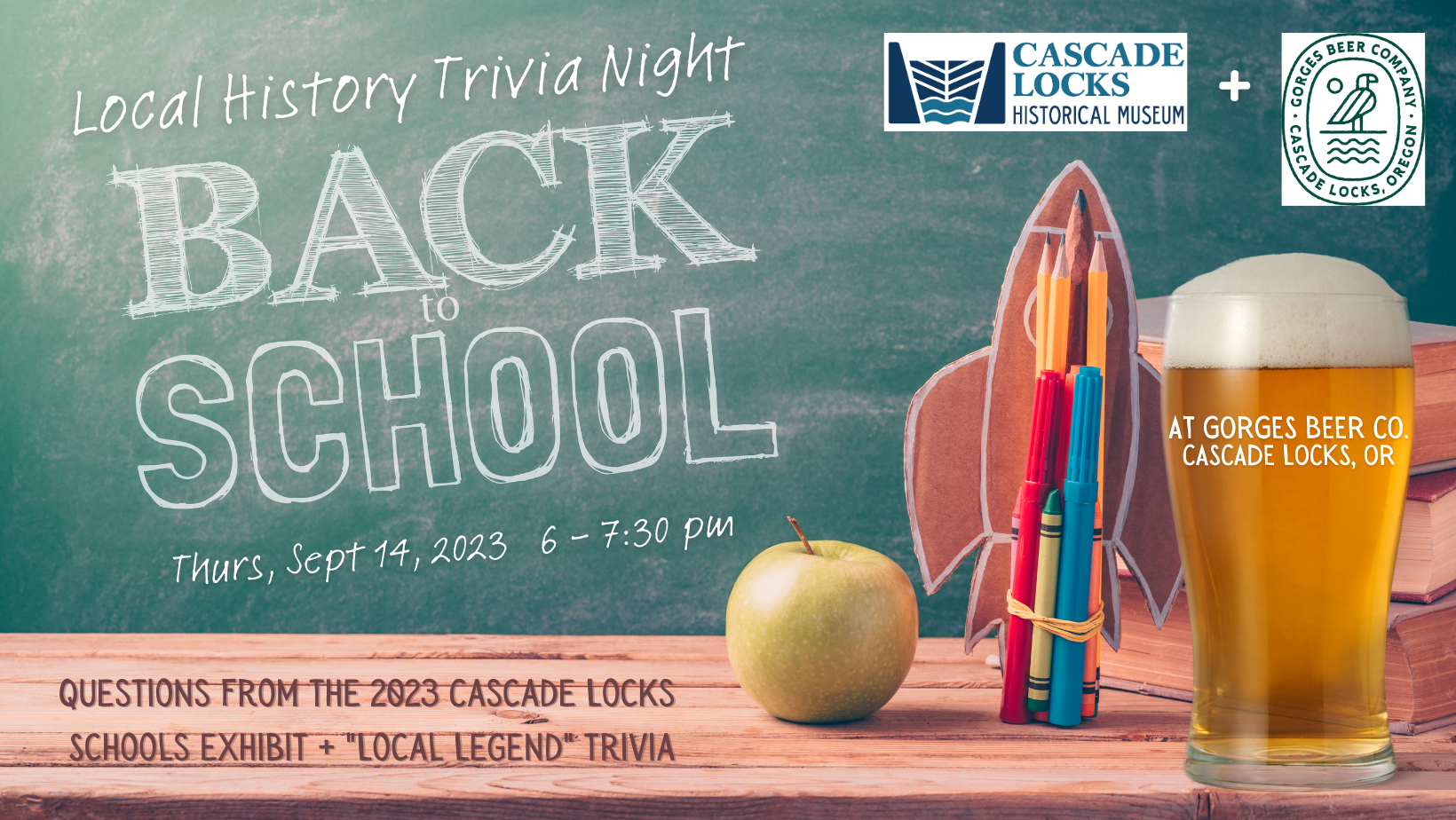 Local History Trivia Night at Gorges Beer Co.